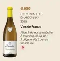 Monoprix Charmilles - les , chardonnay 2025 offre