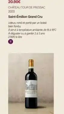 Monoprix Bien - château tour de pressac 2020 offre