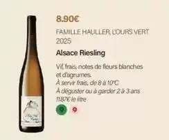 Monoprix Hauller - famille , l'ours vert 2025 offre