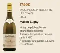 Monoprix Maison joseph droulin, les crays offre
