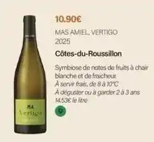 Monoprix Mas amiel - côtes-du-roussillon offre