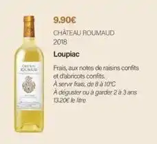 Monoprix Château - roumaud 2018 offre