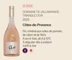 Monoprix Domaine de l'allamande, triangle d'or 2025 offre