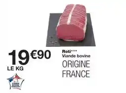 Monoprix Francaise - roti viande bovine offre