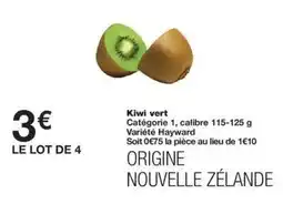 Monoprix Hayward - kiwi vert offre