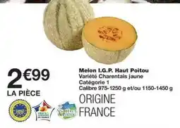 Monoprix Haut poitou - melon i.g.p offre
