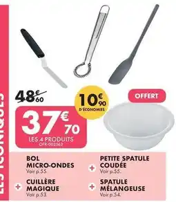 Guy Demarle Bol micro-ondes + coudée offre