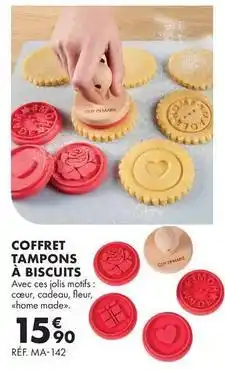 Guy Demarle Coffret tampons à biscuits offre