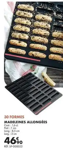Guy Demarle Prof - madeleines allongées offre