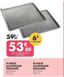 Guy Demarle Plaque aluminium perforée offre