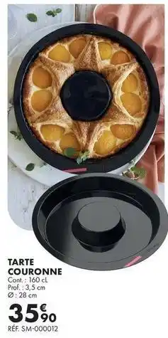 Guy Demarle Prof - tarte couronne offre