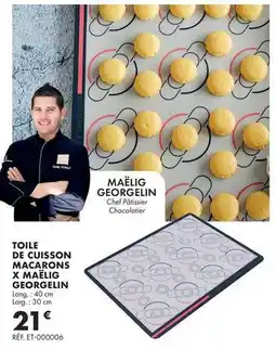 Guy Demarle Chef - toile de cuisson macarons x maelig offre