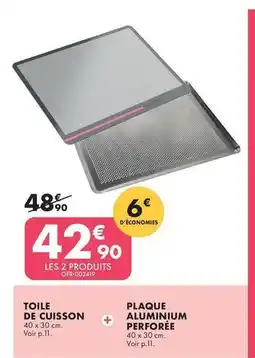 Guy Demarle Plaque aluminium perforee offre