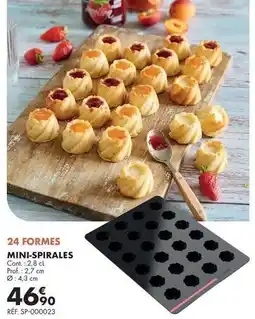 Guy Demarle Prof - 24 formes mini-spirales offre