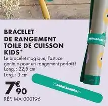 Guy Demarle Bracelet de rangement toile de cuisson kids offre