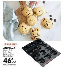Guy Demarle Prof - 12 formes animaux offre