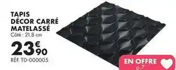 Guy Demarle Tapis décor carré matelassé offre