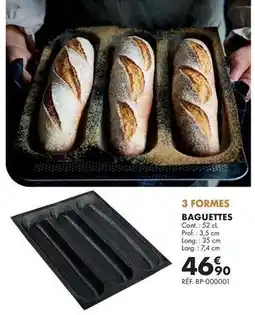 Guy Demarle Prof - 3 formes baguettes offre