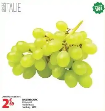 Auchan RAISIN BLANC offre