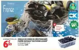 Auchan MOULES DE CORDE DE MÉDITERRANÉE offre