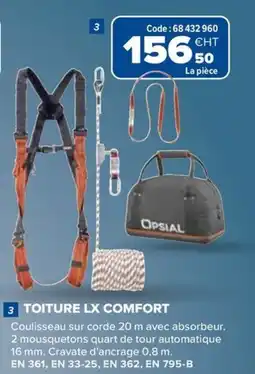 Prolians OPSIAL TOITURE LX COMFORT offre