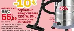 Provence Outillage Aspirateur eau/poussière offre
