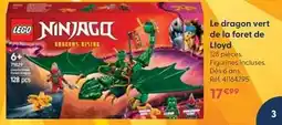 La Grande Récré Lego - le dragon vert de la foret de lloyd offre
