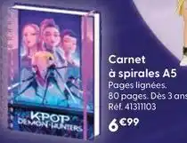 La Grande Récré Carnet à spirales a5 offre