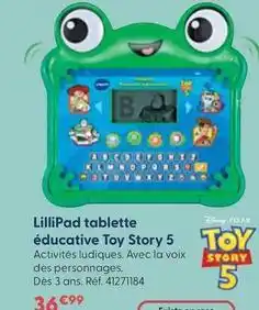 La Grande Récré Vtech - lillipad tablette éducative toy story 5 offre