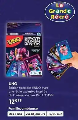 La Grande Récré Mattel - uno offre