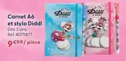 La Grande Récré Kontiki - carnet a6 et stylo diddl offre