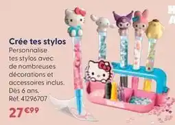 La Grande Récré Clementoni - cree tes stylos offre