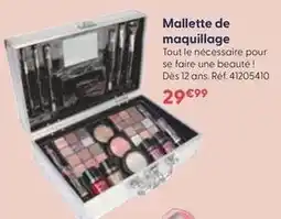 La Grande Récré Malette de maquillage offre
