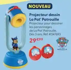 La Grande Récré Paw patrol - projecteur dessin offre