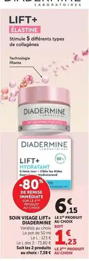 Maximarché Diadermine - soin visage lift+ offre