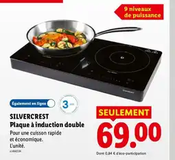 Lidl SILVERCREST Plaque à induction double offre
