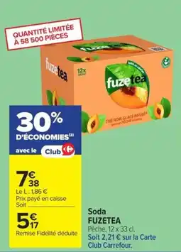 Carrefour fuzetea offre
