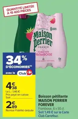 Carrefour Maison Perrier offre