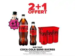 Carrefour Coca Cola Sans Sucres offre
