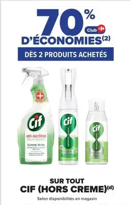 Carrefour Cif offre