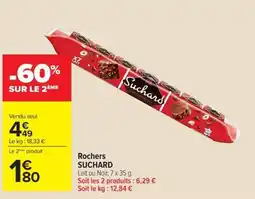 Carrefour Suchards Rochers offre