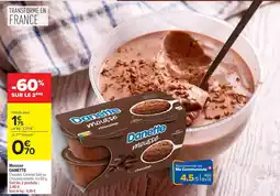Carrefour Danette mousse chocolat offre