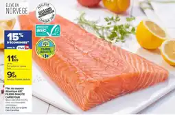 Carrefour Carrefour Filet de saumon Atlantique ASC offre