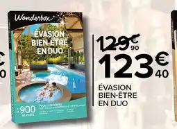 Carrefour Wonderbox évasion bien-être en duo offre