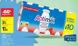 Carrefour Actimel offre