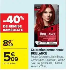 Carrefour Schwarzkopf BRILLANCE offre
