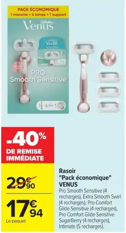 Carrefour Gillette Venus offre