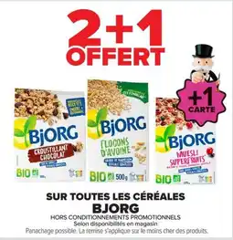 Carrefour BJORG CROUSTILLANT CHOCOLAT offre