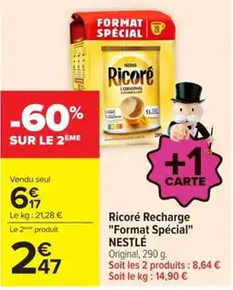 Carrefour Nestlé Ricoré offre
