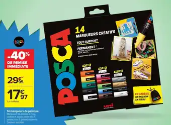 POSCA marqueurs créatifs